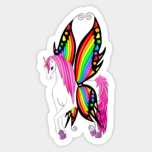 Rainbow PonyFly Sticker